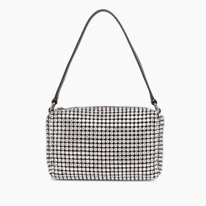 Alexander Wang Silver Shoulder Bag with Modern Silhouette